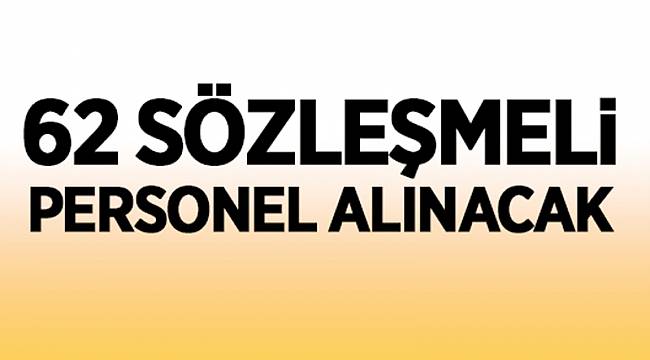 Sözleşmeli personeller alınacak