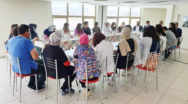 Şuhut Devlet Hastanesi'nde değerlendirme toplantısı