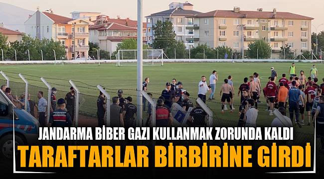 TARAFTARLAR BİRBİRİNE GİRDİ