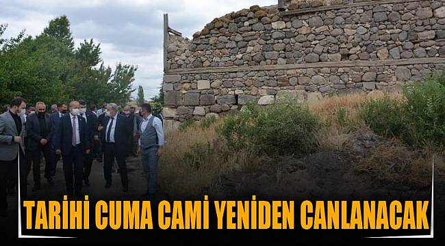 Tarihi Cuma Cami yeniden canlanacak