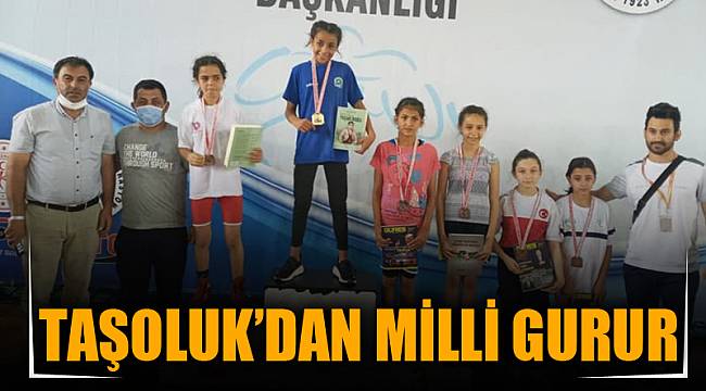 Taşoluk’dan milli gurur