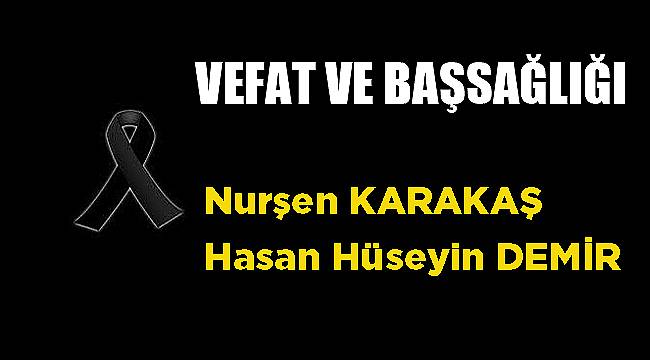 VEFAT & BAŞSAĞLIĞI