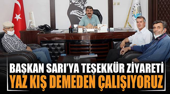Yeni Mahalle Muhtarı Karaaslan’dan Başkan Sarı’ya teşekkür
