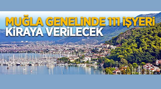 111 işyeri kiraya verilecek
