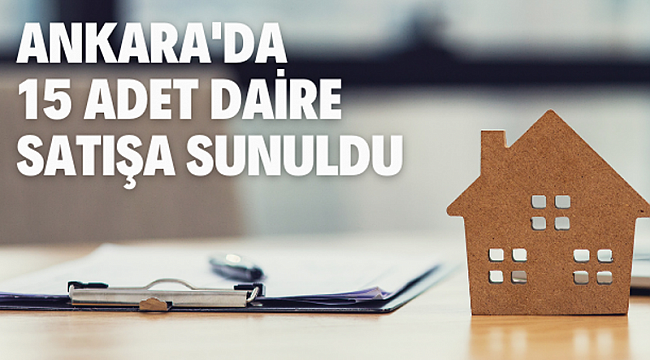15 Adet Daire Satılıyor