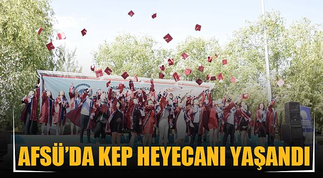 AFSÜ’da kep heyecanı yaşandı
