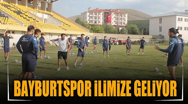 Bayburtspor ilimize geliyor