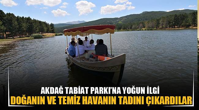 Doğanın ve temiz havanın tadını çıkardılar