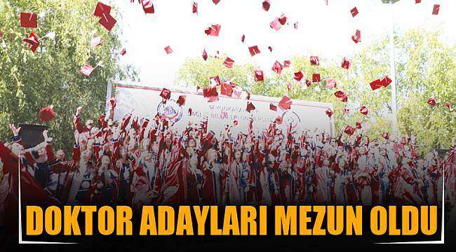 DOKTOR ADAYLARI MEZUN OLDU