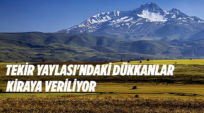 Dükkanlar kiraya verilecek