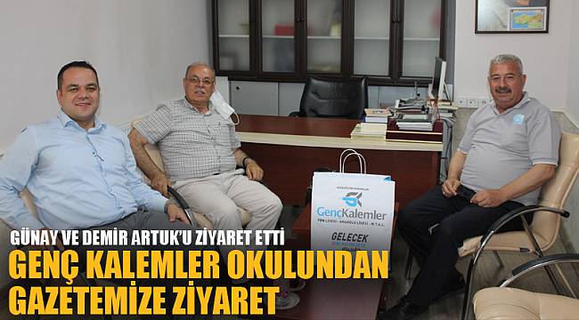 GENÇ KALEMLER OKULUNDAN GAZETEMİZE ZİYARET