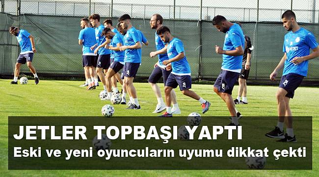 JETLER TOPBAŞI YAPTI