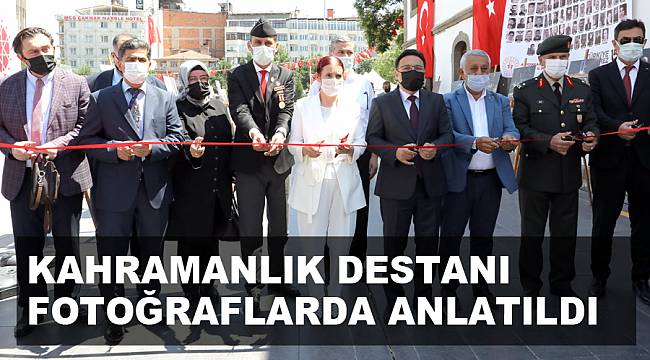 KAHRAMANLIK DESTANI FOTOĞRAFLARDA ANLATILDI