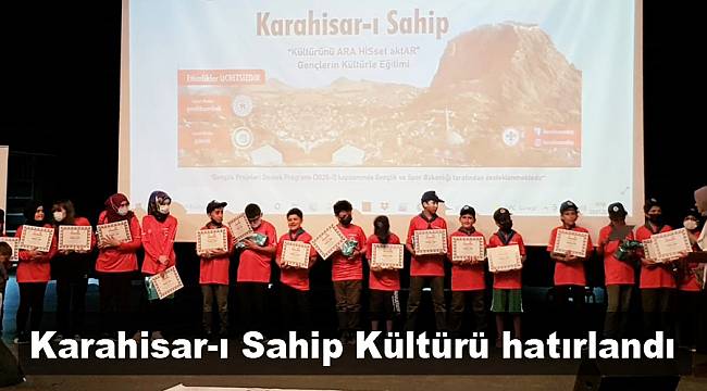 Karahisar-ı Sahip Kültürü hatırlandı