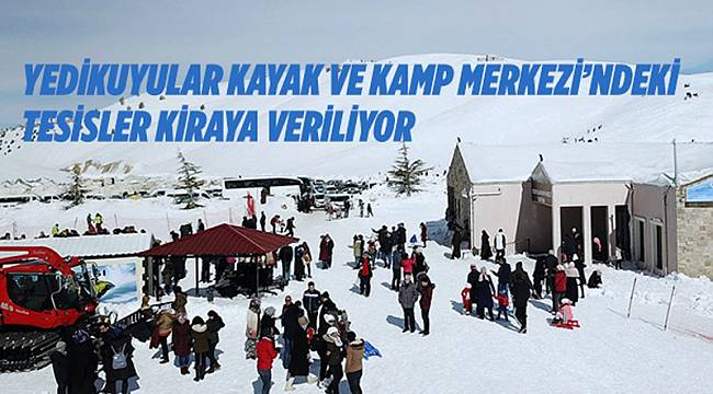 Kayak merkezi kiraya verilecek