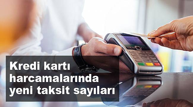 Kredi kartı harcamalarında taksit sayılarına düzenleme geldi