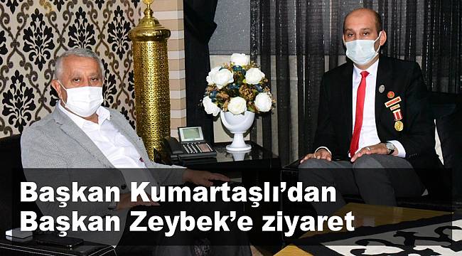 Kumartaşlı’dan Başkan Zeybek’e ziyaret
