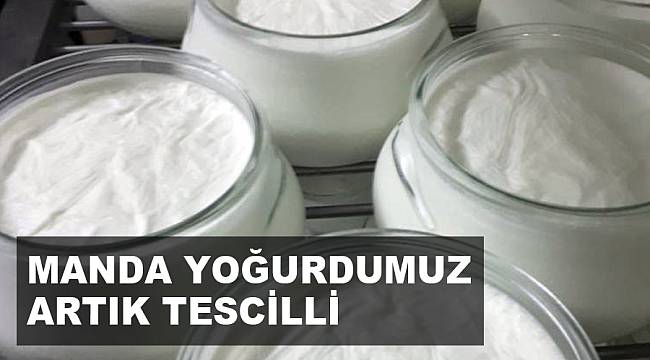 MANDA YOĞURDUMUZ ARTIK TESCİLLİ
