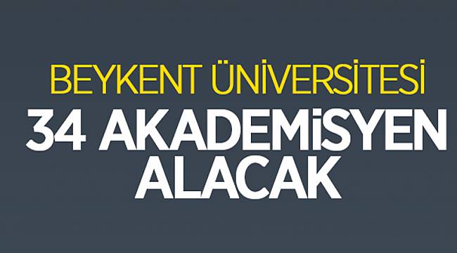 Öğretim üyeleri alınacak