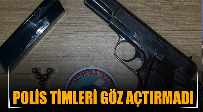 POLİS TİMLERİ GÖZ AÇTIRMADI
