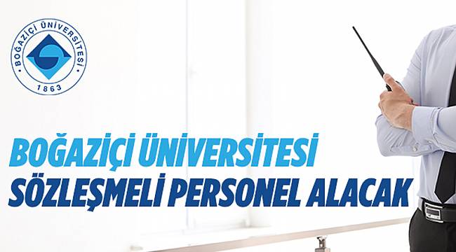Sözleşmeli personel alınacak