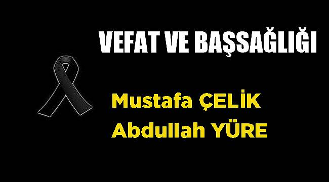 VEFAT & BAŞSAĞLIĞI