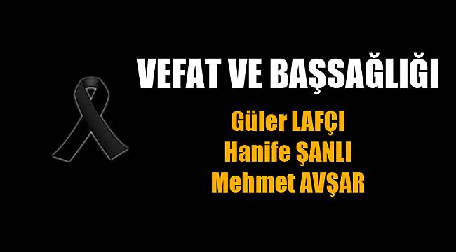 VEFAT VE BAŞSAĞLIĞI