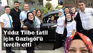 Yıldız Tilbe tatil için Gazlıgöl’ü tercih etti