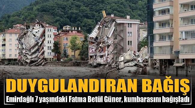 7 yaşındaki çocuktan duygulandıran bağış