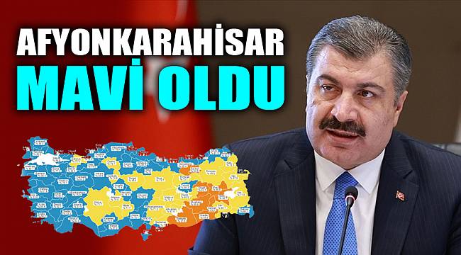 Afyonkarahisar Mavi oldu