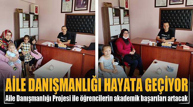 AİLE DANIŞMANLIĞI PROJESİ HAYATA GEÇİYOR