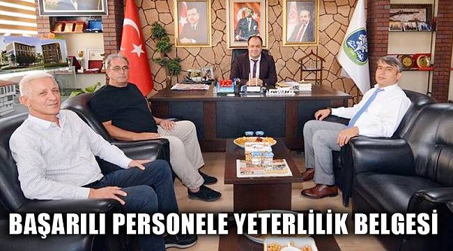 Başarılı olan personel Mesleki Yeterlilik Belgesi alacak