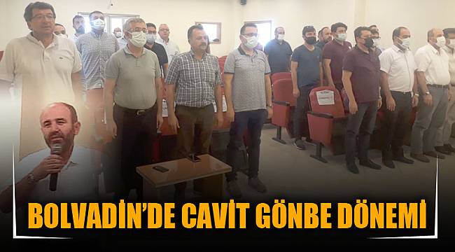 BOLVADİN’DE CAVİT GÖNBE DÖNEMİ