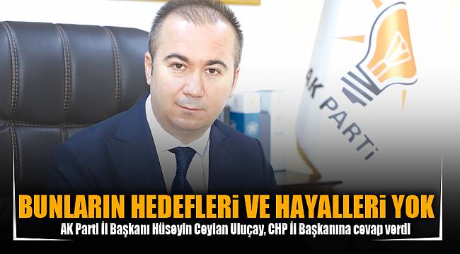 BUNLARIN HEDEFLERi VE HAYALLERi YOK
