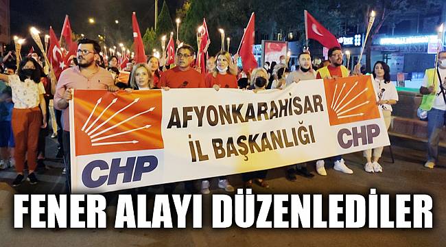 CHP FENER ALAYI DÜZENLEDİ