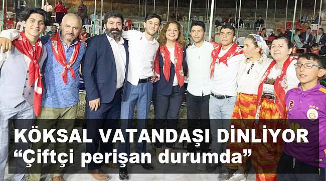 “Çiftçi perişan durumda”