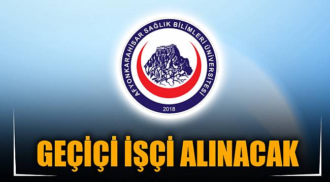 GEÇİÇİ İŞÇİ ALINACAK