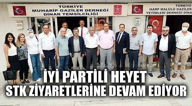 İYİ PARTİ STK ZİYARETLERİNE DEVAM EDİYOR