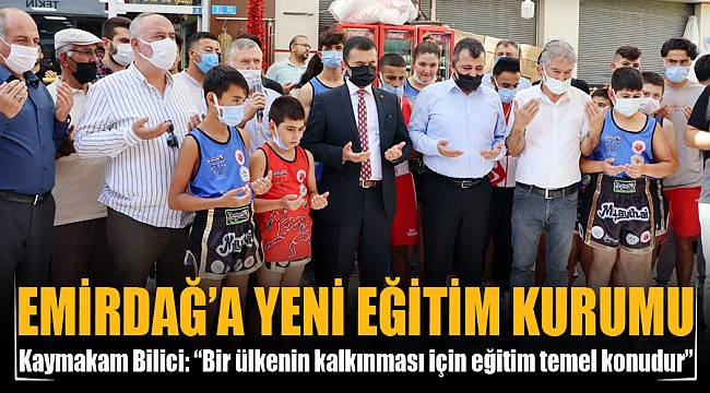 Kaymakam Bilici: “Bir ülkenin kalkınması için eğitimin temel konudur”