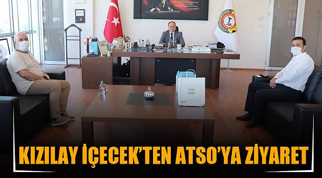 KIZILAY İÇECEK’TEN ATSO’YA ZİYARET