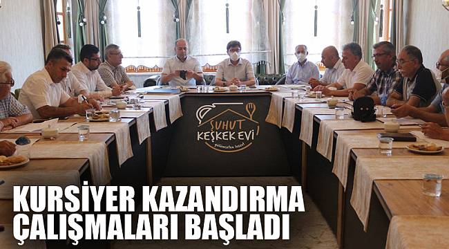 KURSİYER KAZANDIRMA ÇALIŞMALARI BAŞLADI