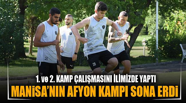 MANİSA’NIN AFYON KAMPI SONA ERDİ