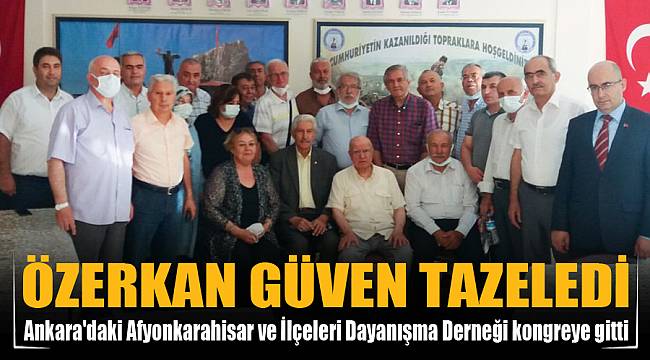 Mehmet Ali Özerkan güven tazeledi