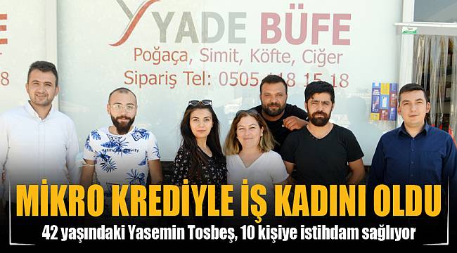 Mikro krediyle iş kadını oldu
