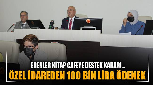 ÖZEL İDAREDEN 100 BİN LİRA ÖDENEK