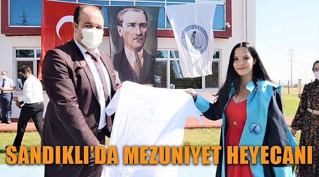 Sandıklı’da mezuniyet heyecanı