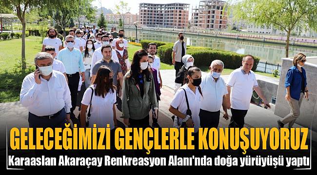“Şehrin geleceğini gençlerle konuşuyoruz”