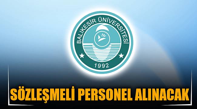 SÖZLEŞMELİ PERSONEL ALINACAK