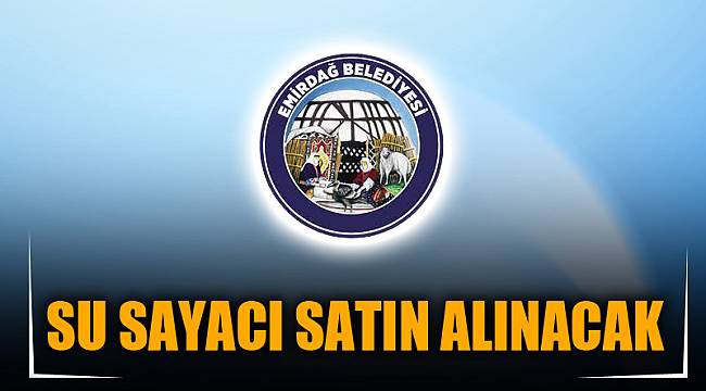SU SAYACI SATIN ALINACAK