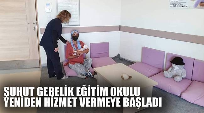 Şuhut Gebelik Eğitim Okulu yeniden hizmet vermeye başladı